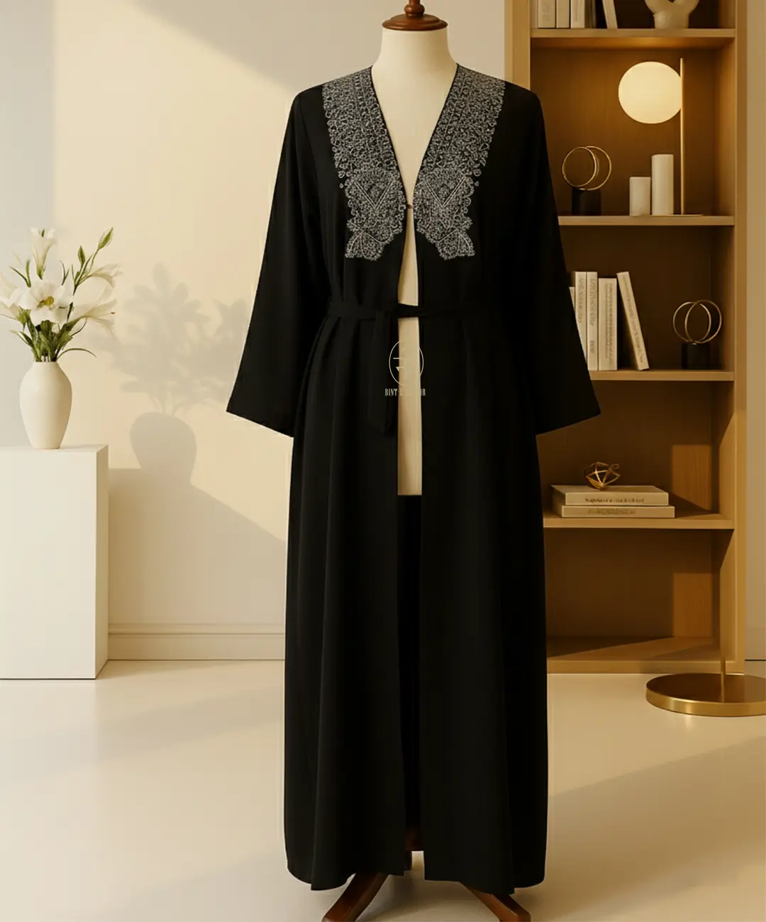 Moroccan Embroidered Kaftan Abaya